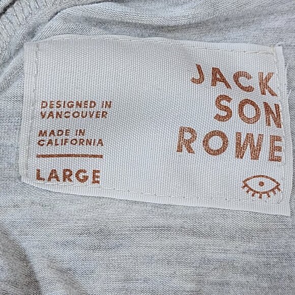 Jackson Rowe Ivory Modal Stretch Jersey Round Neck Knotted Front Tee - Picture 4 of 5